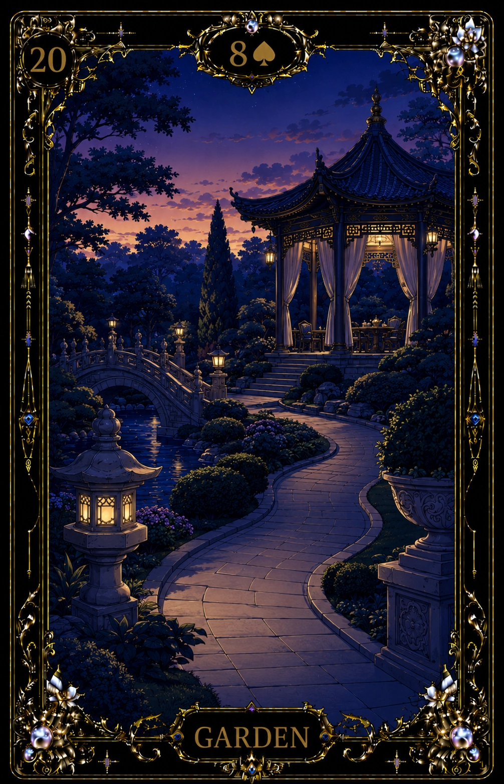 Card 20, GARDEN