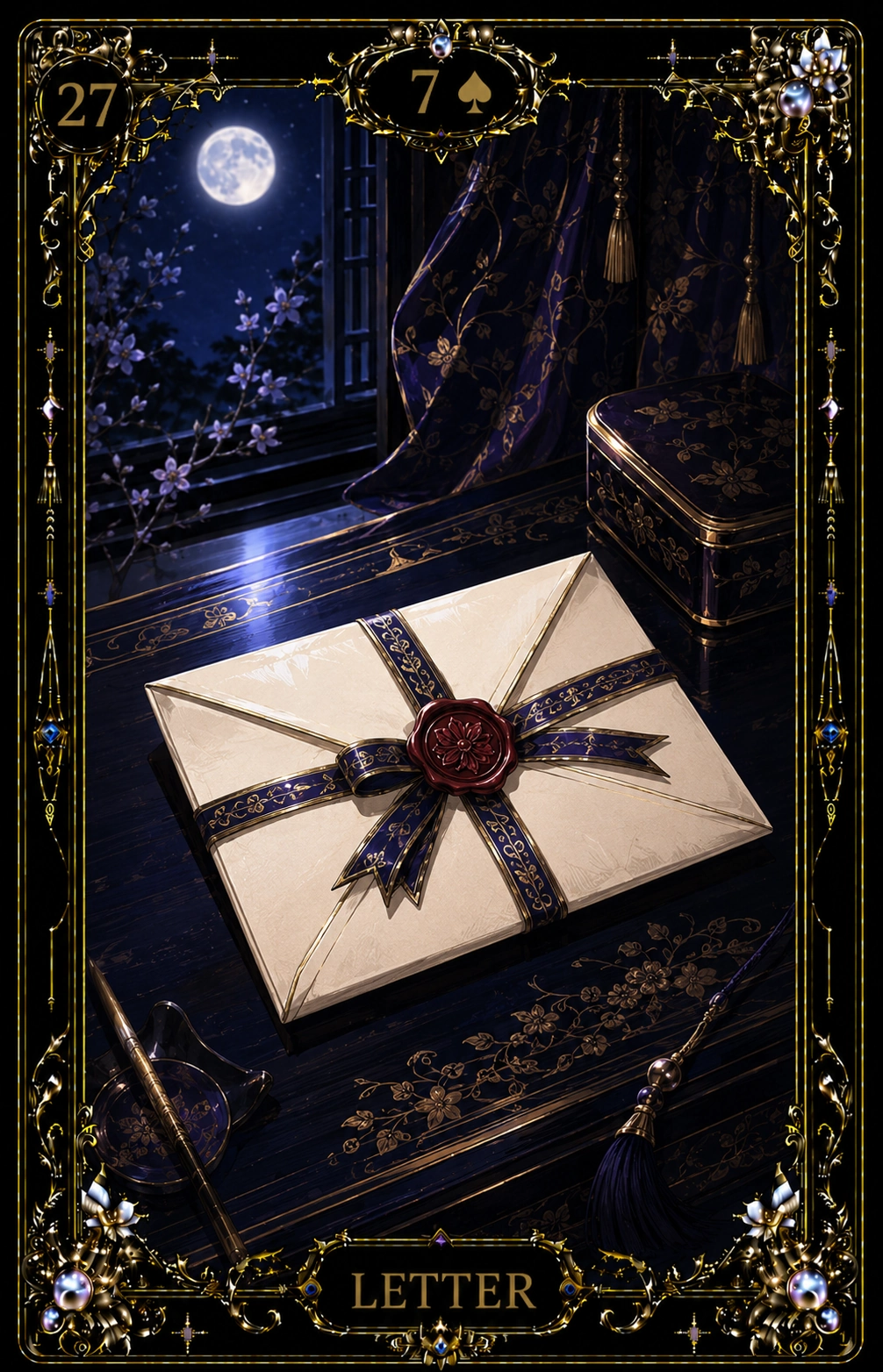 Card 27, LETTER