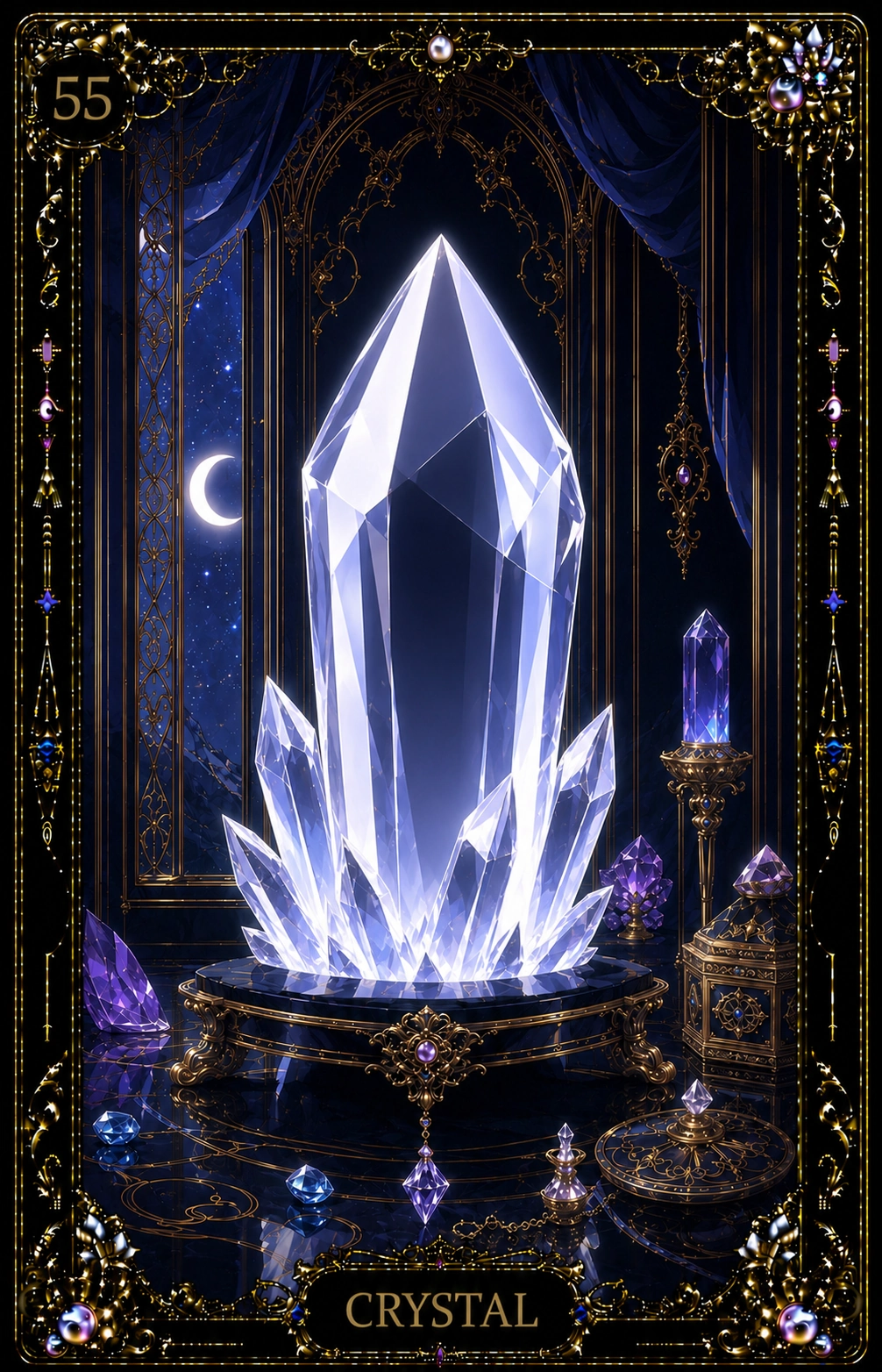 Card 57, CRYSTAL