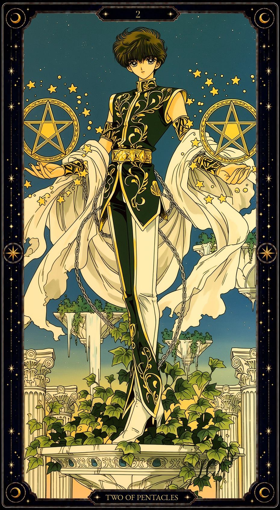 TWO OF PENTACLES