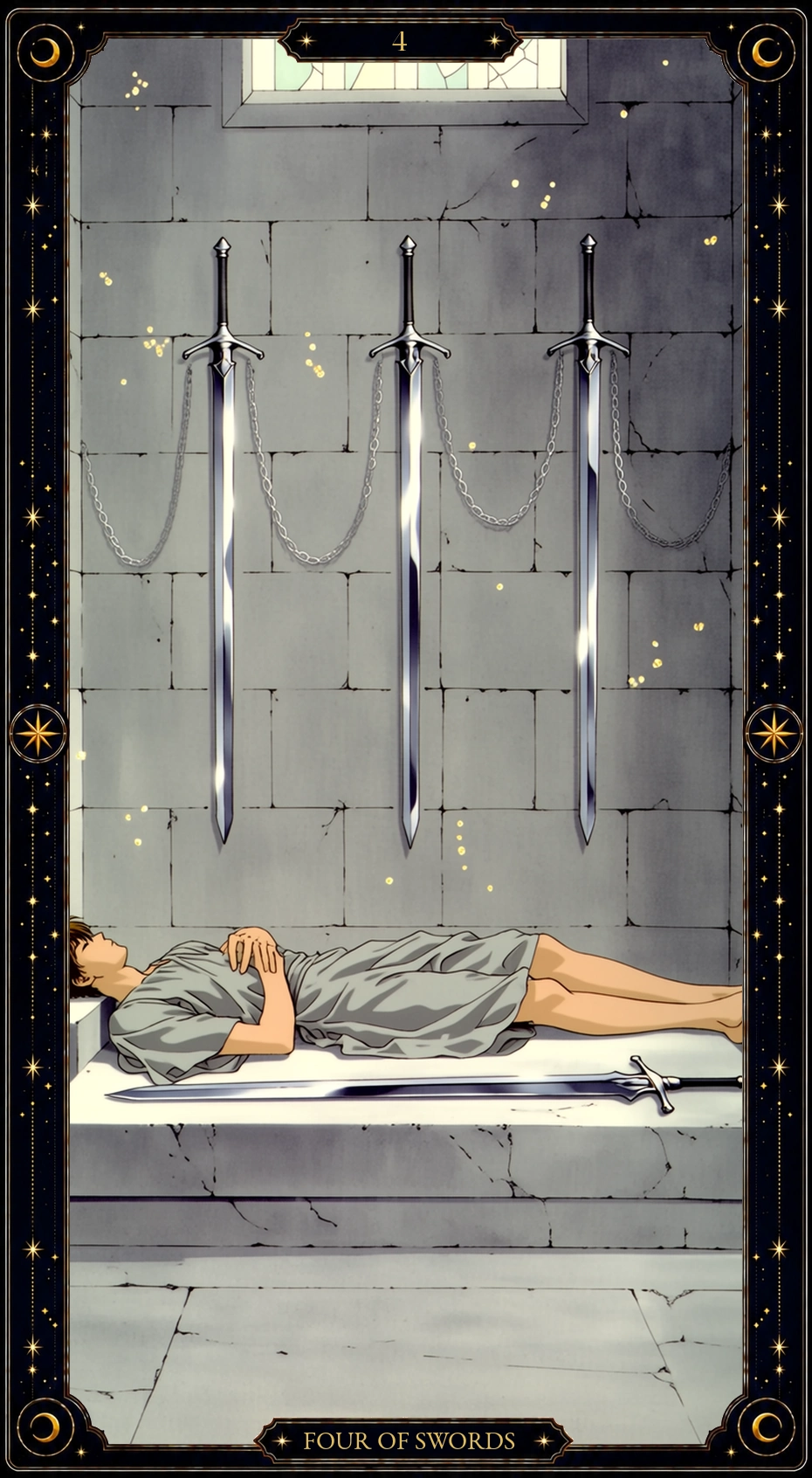 FOUR OF SWORDS