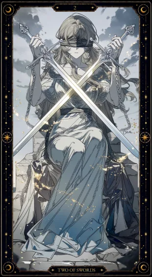 REGENESIS 塔罗:宝剑二