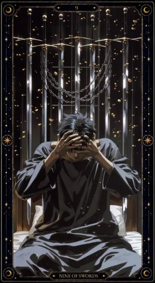 REGENESIS 塔罗:宝剑九