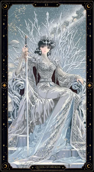 REGENESIS 塔罗:宝剑王后
