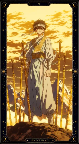 REGENESIS 塔罗:权杖九