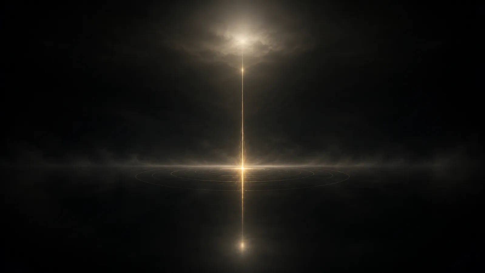 REGENESIS obsidian and antique-gold atmosphere